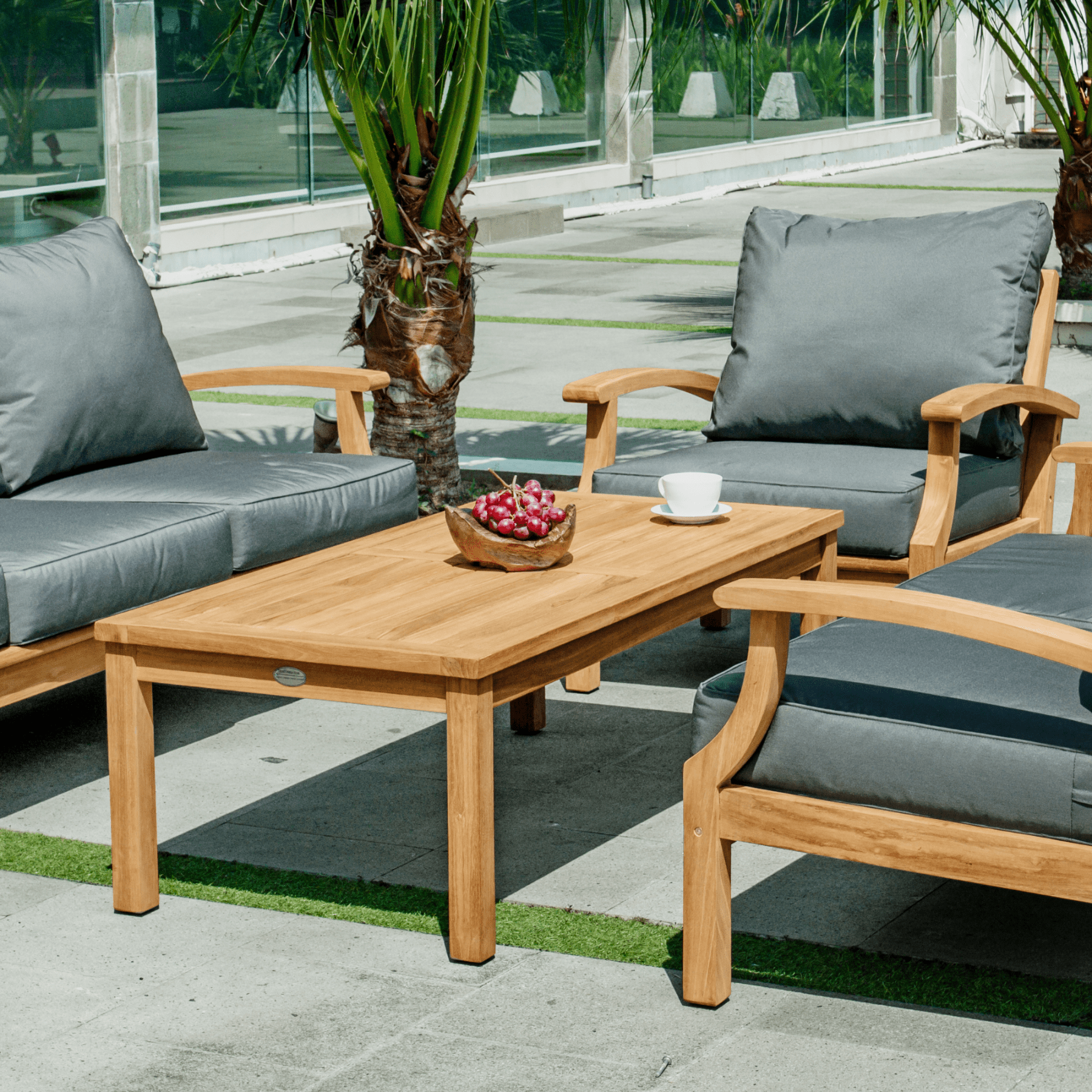 Teak Coffee Table - 3 sizes - Lume Outdoor Living