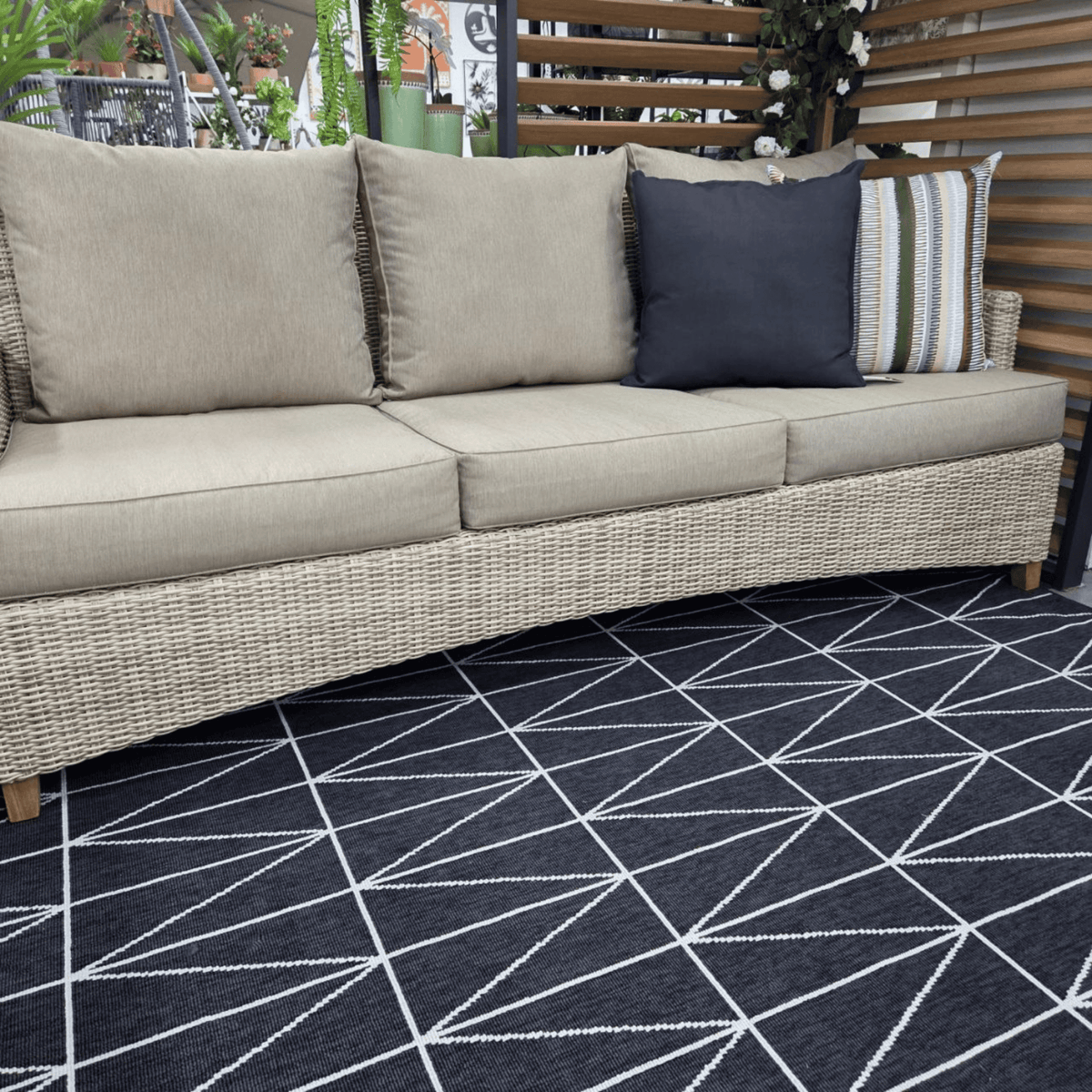 Venice 3-seater Lounge Chair - Lume Outdoor Living