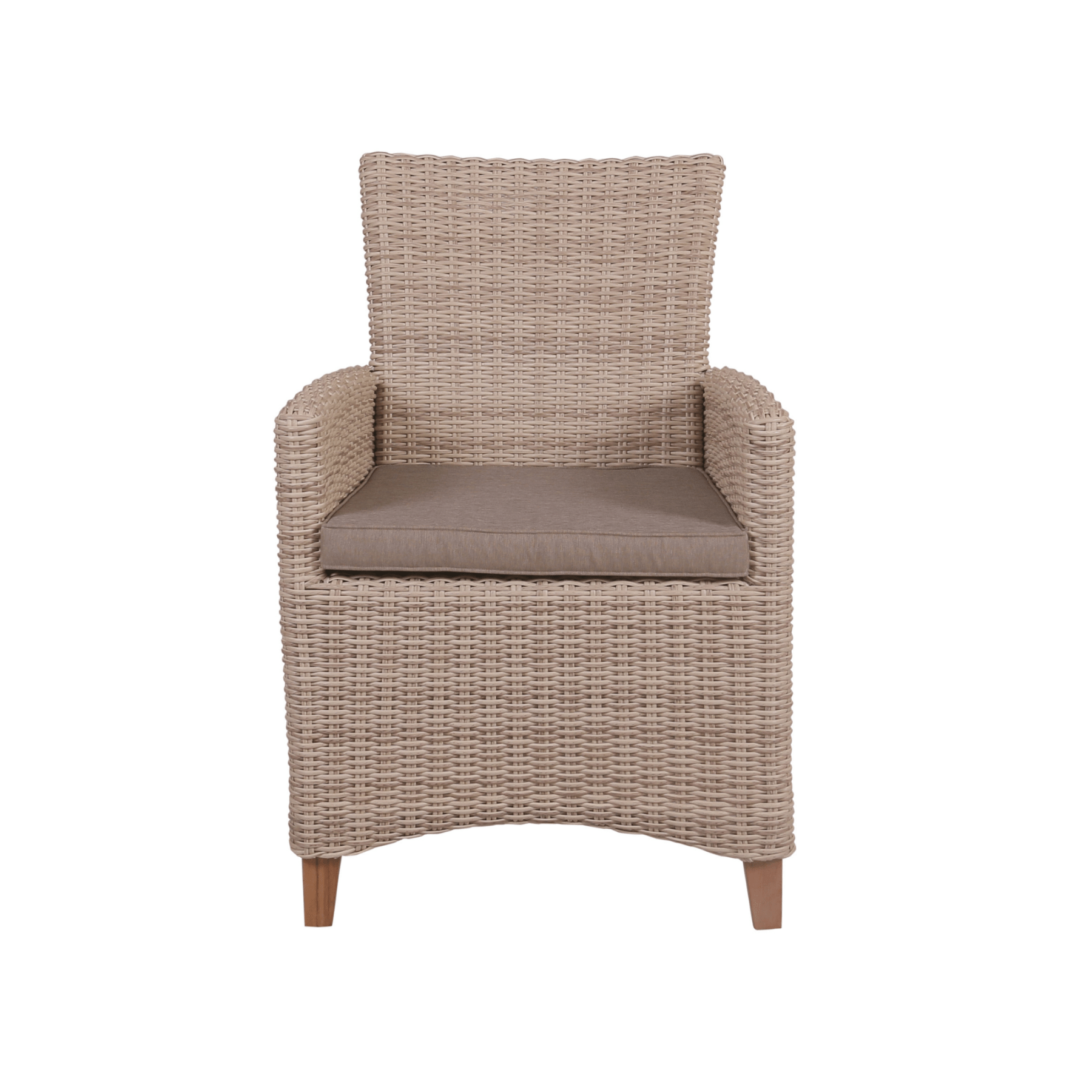 Venice wicker outdoor dining chair - Lume Outdoor Living