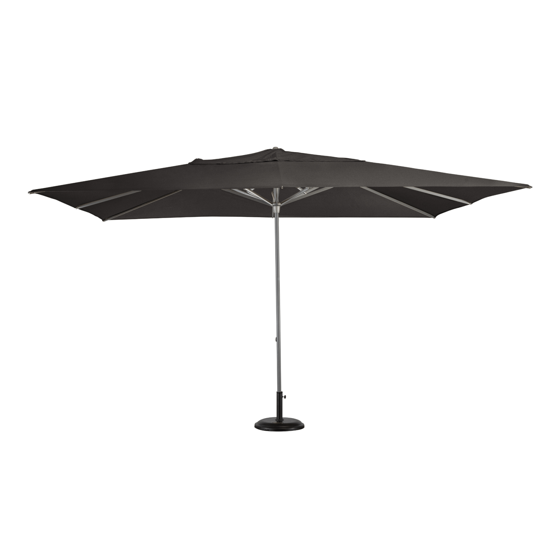 Vigo Elite Umbrella 4x3m Charcoal O'bravia - Lume Outdoor Living