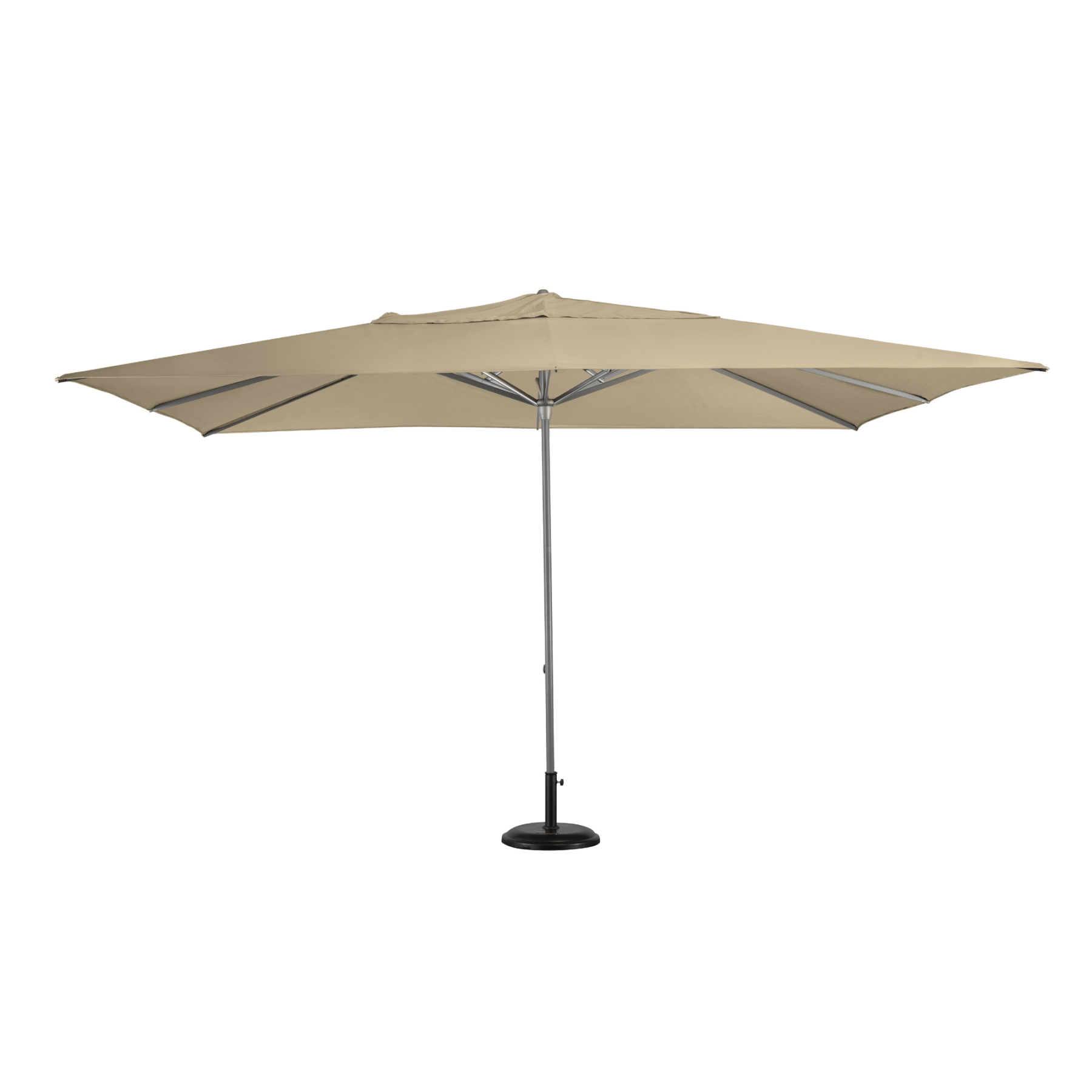 Vigo Elite Umbrella 4x3m Charcoal O'bravia - Lume Outdoor Living