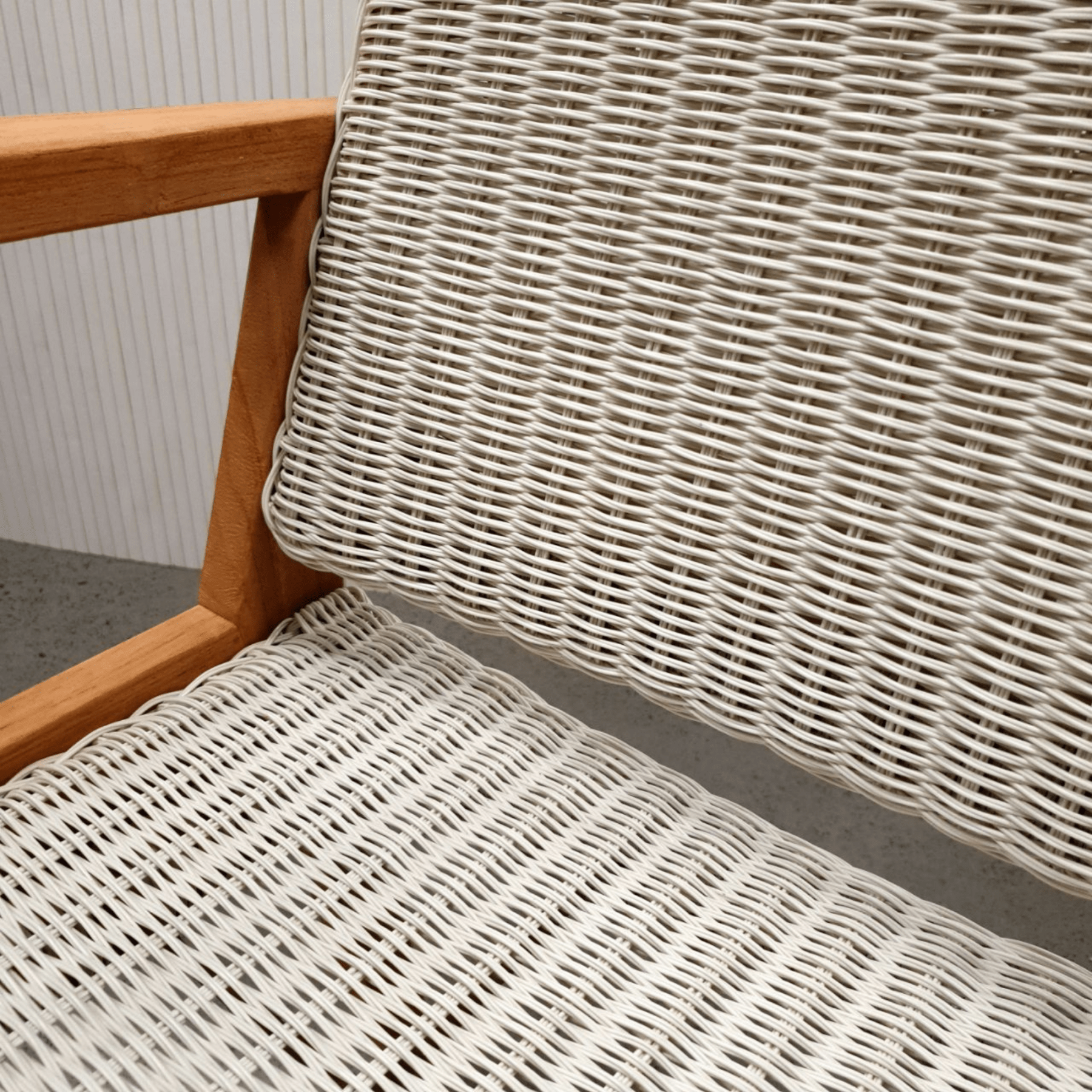 Winton Wicker Outdoor Dining Chair - fantasy white - Lume Outdoor Living