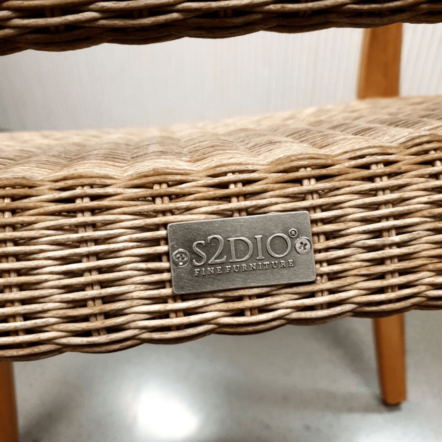 Winton Wicker Outdoor Dining Chair - irish coffee - Lume Outdoor Living