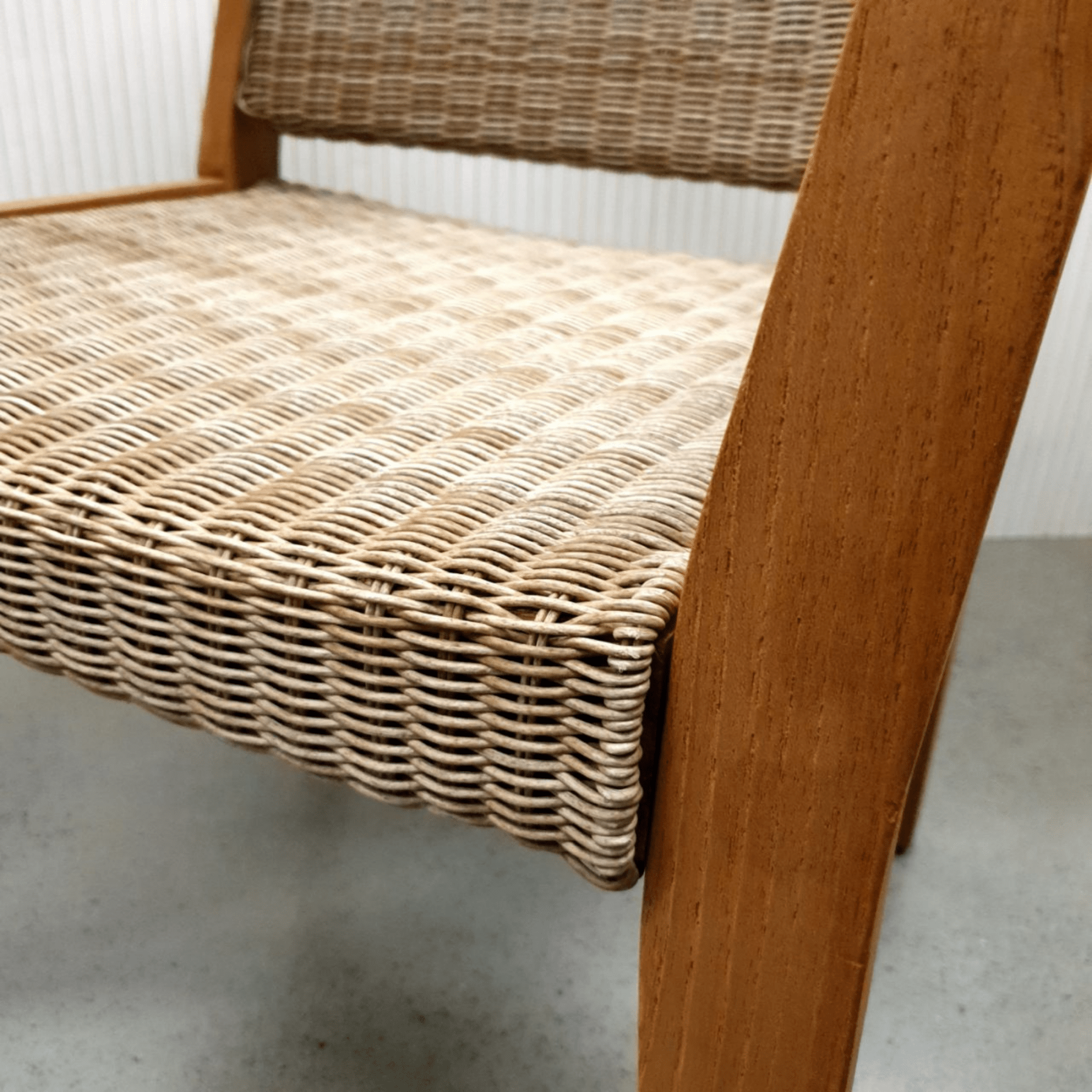 Winton Wicker Outdoor Dining Chair - irish coffee - Lume Outdoor Living