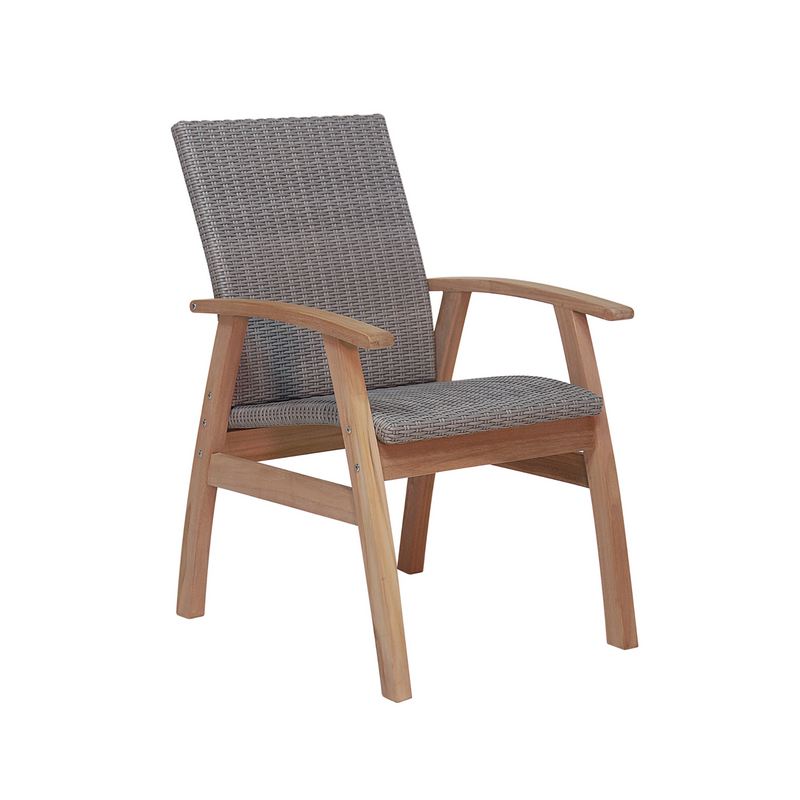 flinders wicker chair grey kubu