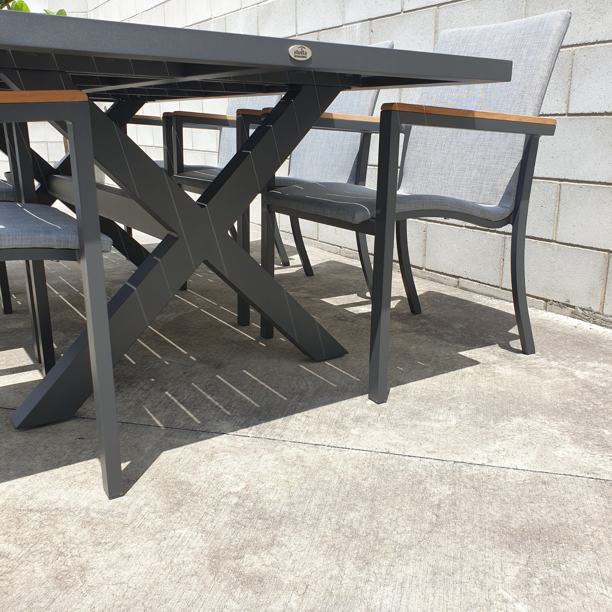 Armada Aluminium Outdoor Dining Table