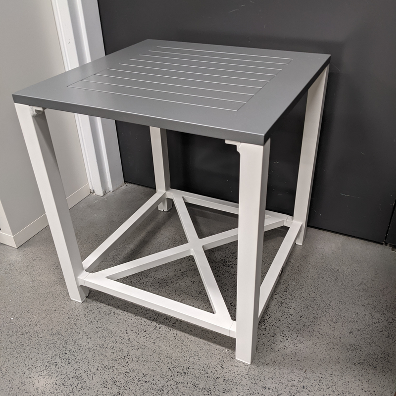 Baroque Aluminium Side Table 55cm