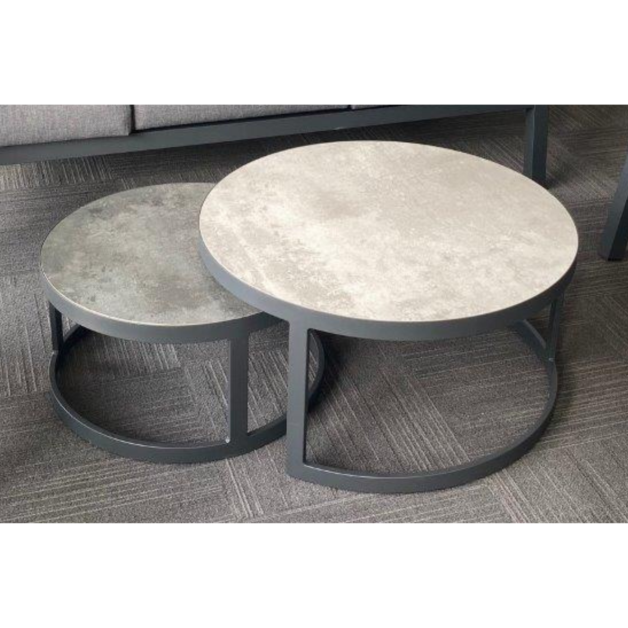 Memphis set of 2 nesting coffee tables