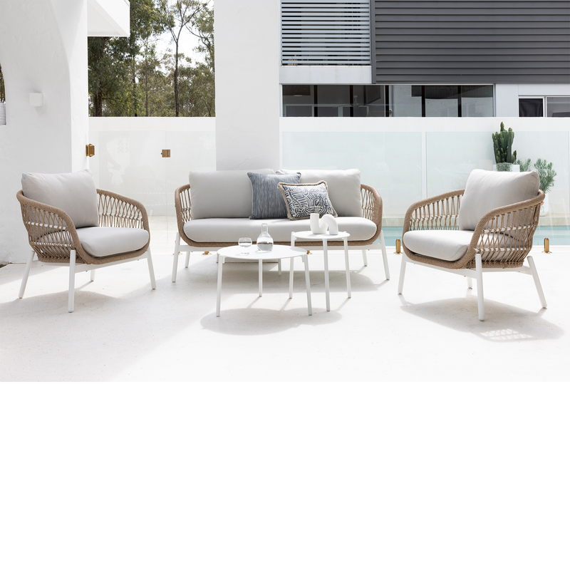 Amalfi 5 piece outdoor lounge