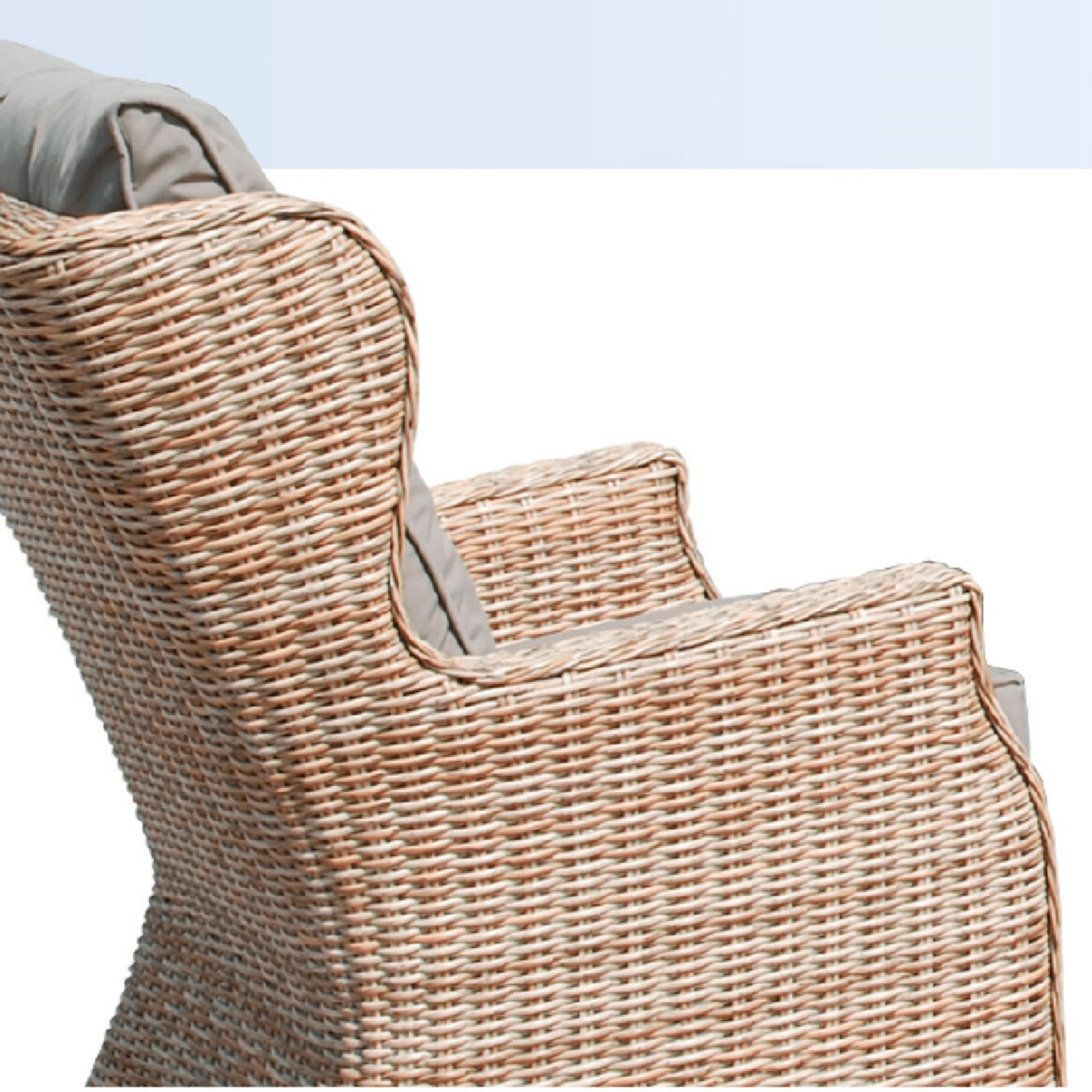 Anglesea 4pce Wicker Outdoor Lounge Set - Lume Outdoor Living