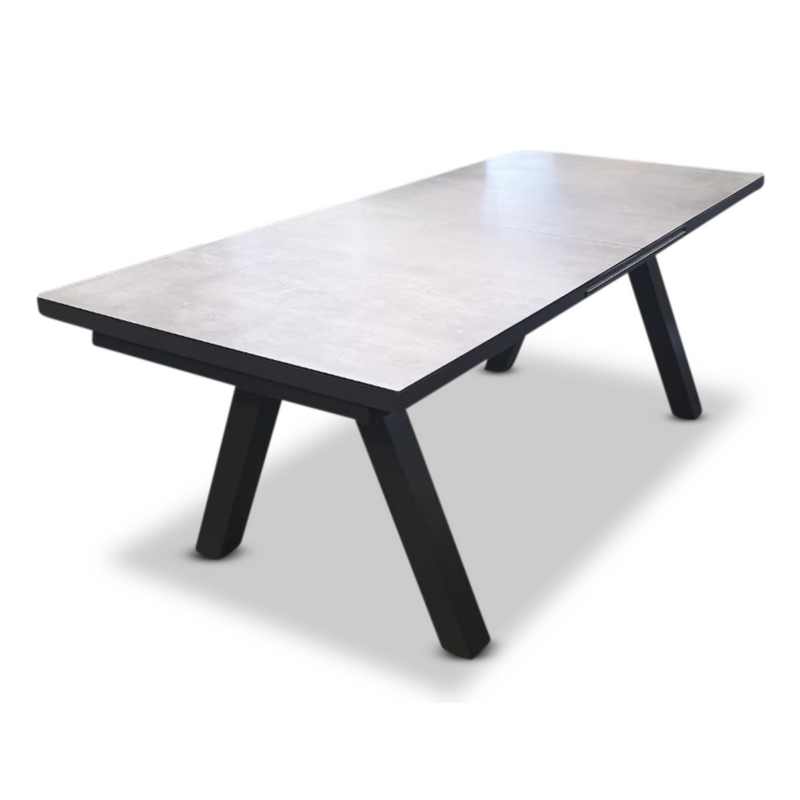 Atlanta Extension Table - aluminium and ceramic