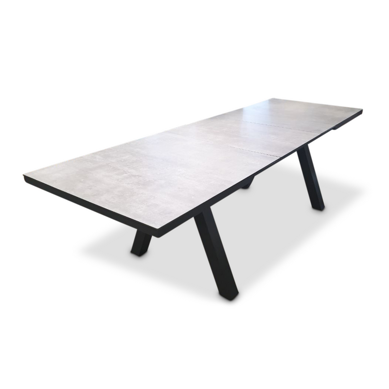 Atlanta Extension Table - aluminium and ceramic