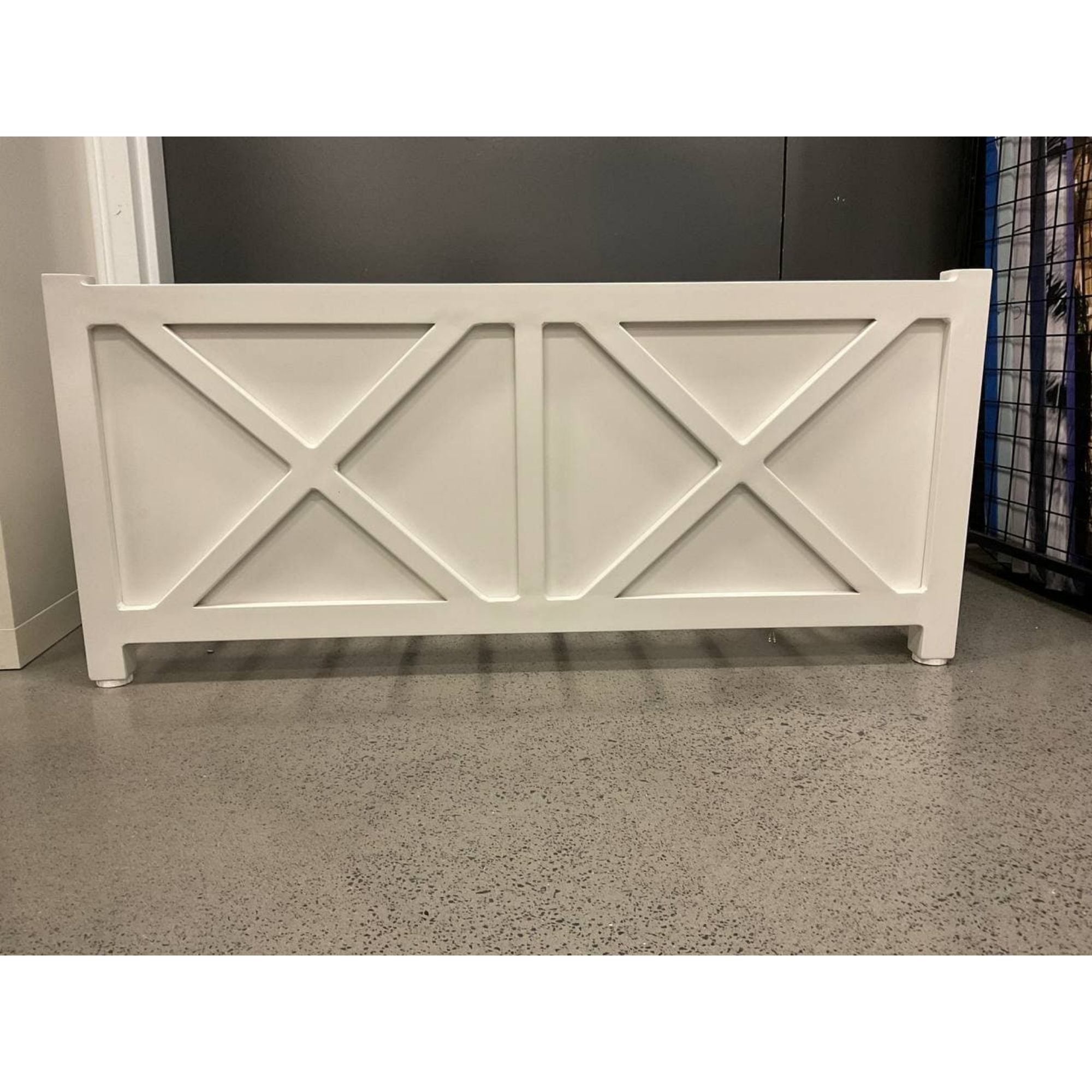 Ava Aluminium Planter Box - 100x45cm - Baroque Style