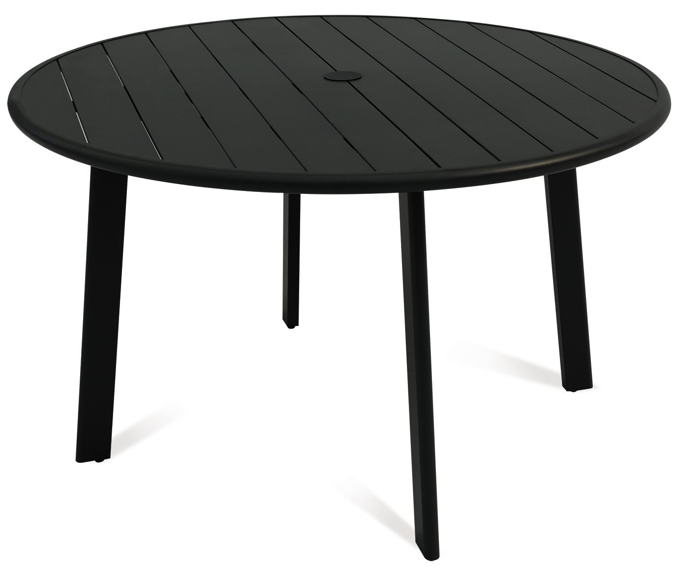 Avignon 120cm Round Dining Table - charcoal - Lume Outdoor Living