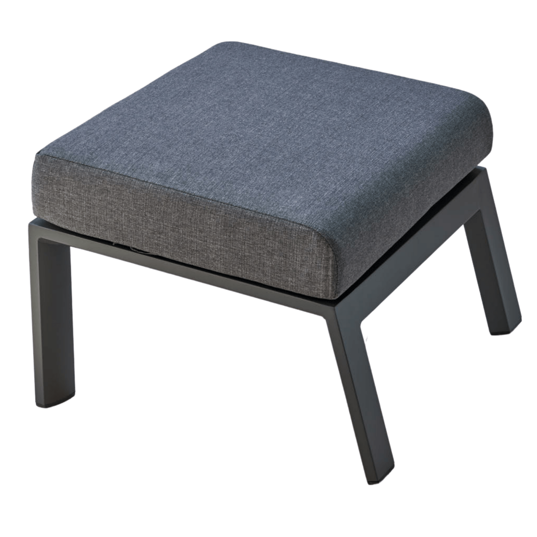 Ballina Cushion Footstool - charcoal - Lume Outdoor Living