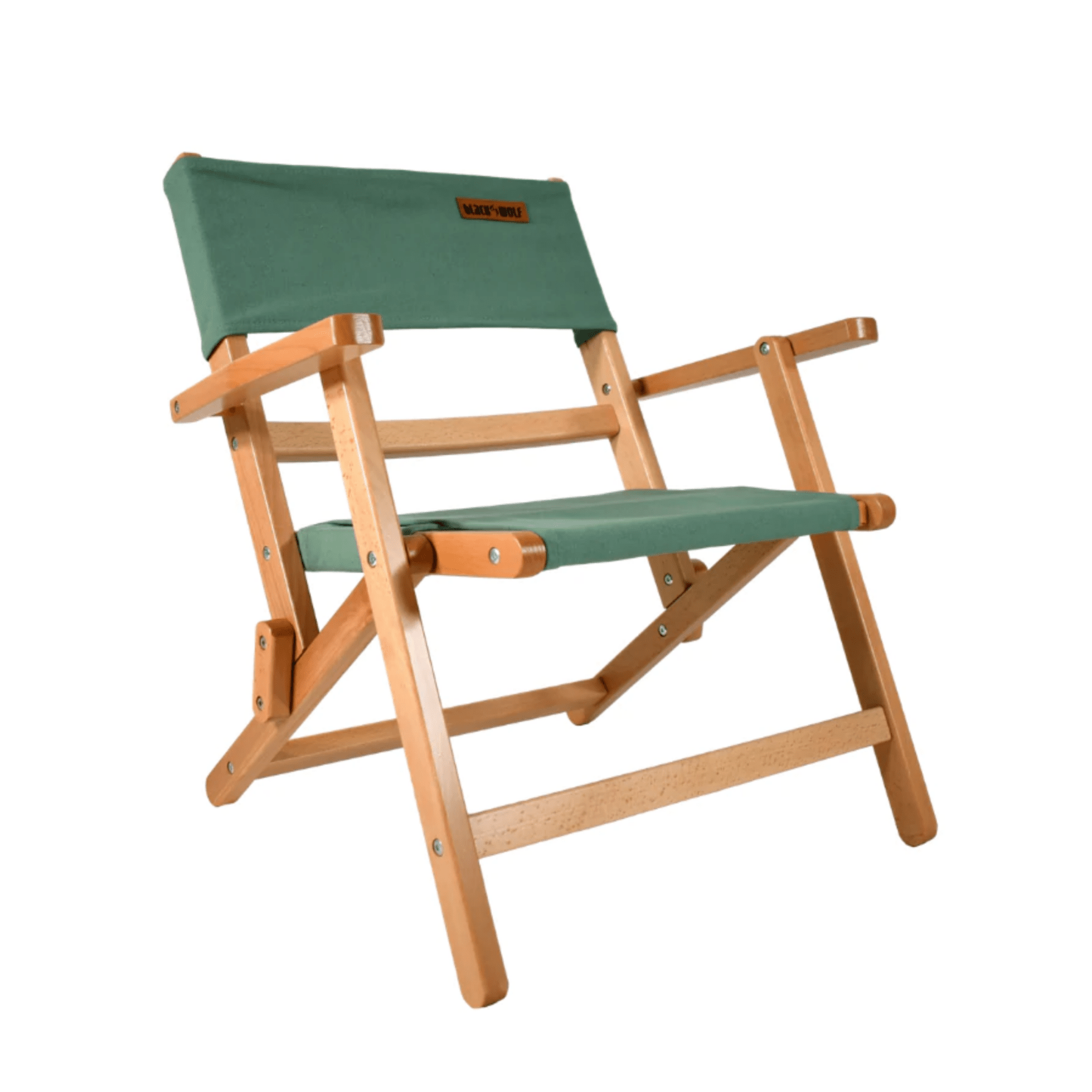 Black Wolf Shore Folding Beach Chair - Lume Outdoor Living