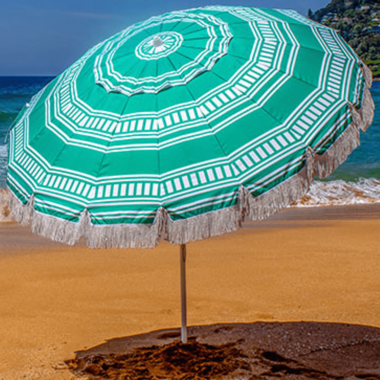 Bronte Shelta Beach Umbrella 2.2m - Lume Outdoor Living