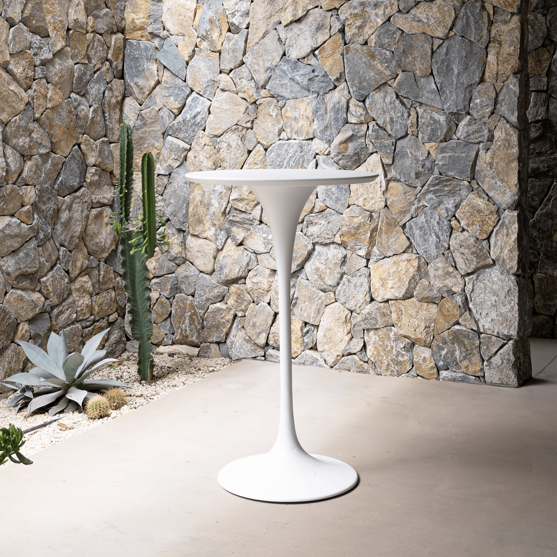 Cantina bar table with Cantina bar chairs - 3pce outdoor bar setting - LIMITED STOCK LEFT - Lume Outdoor Living