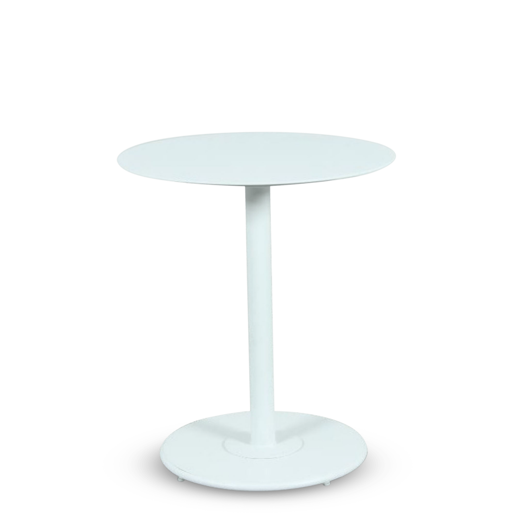 Checker Bistro Dining Table White - Lume Outdoor Living