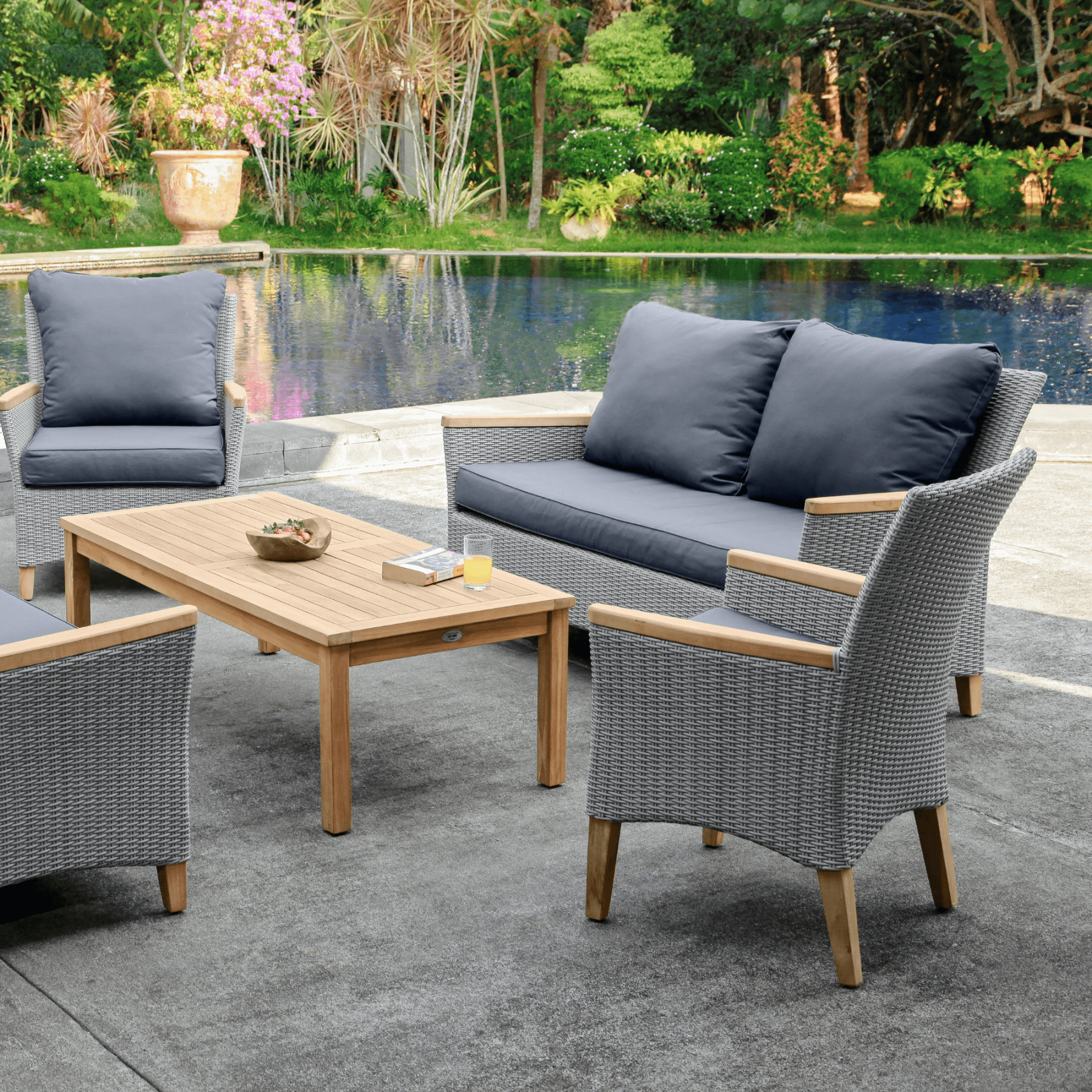 Florence Twin - seat Lounge - Lume Outdoor Living