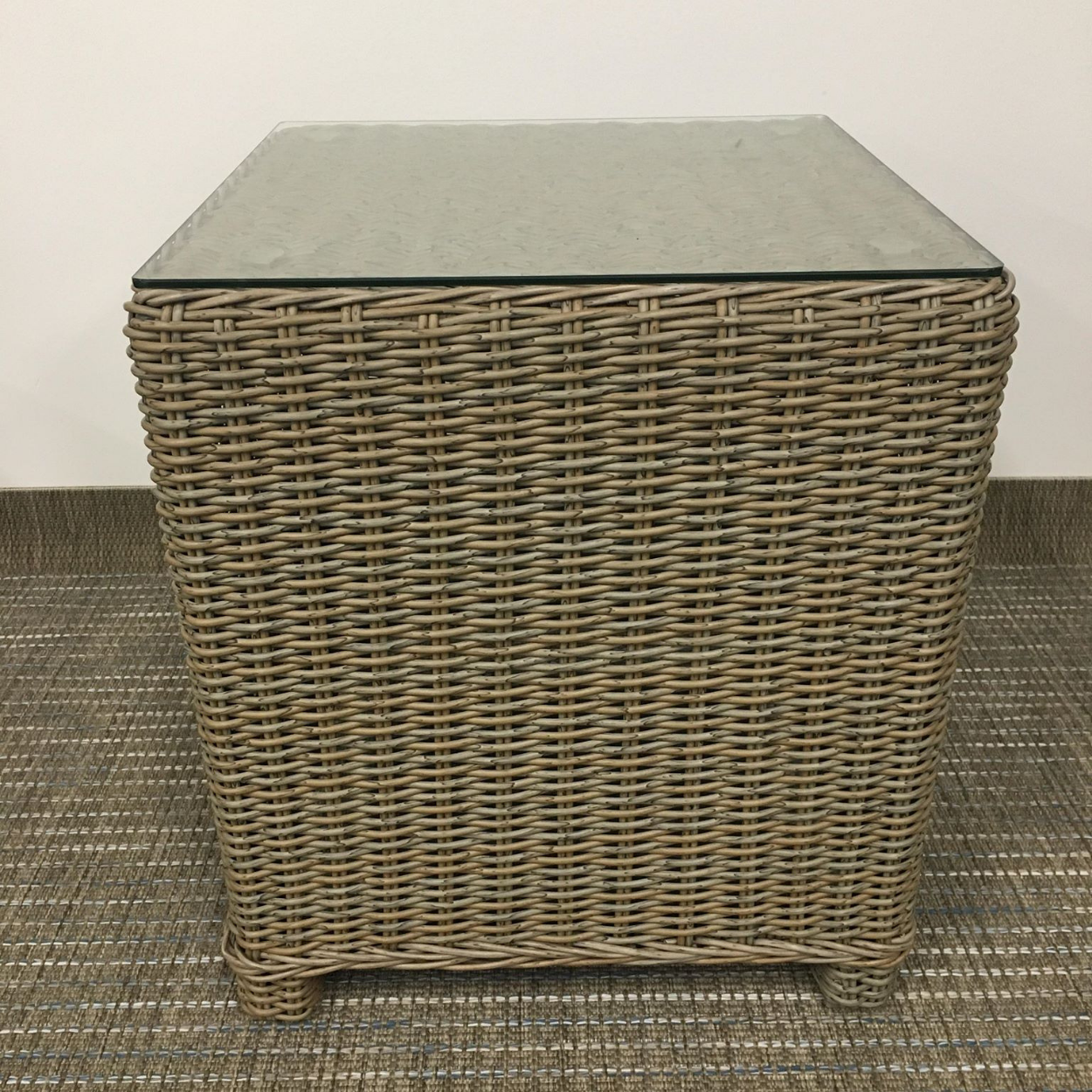 Foundation Wicker Side Table