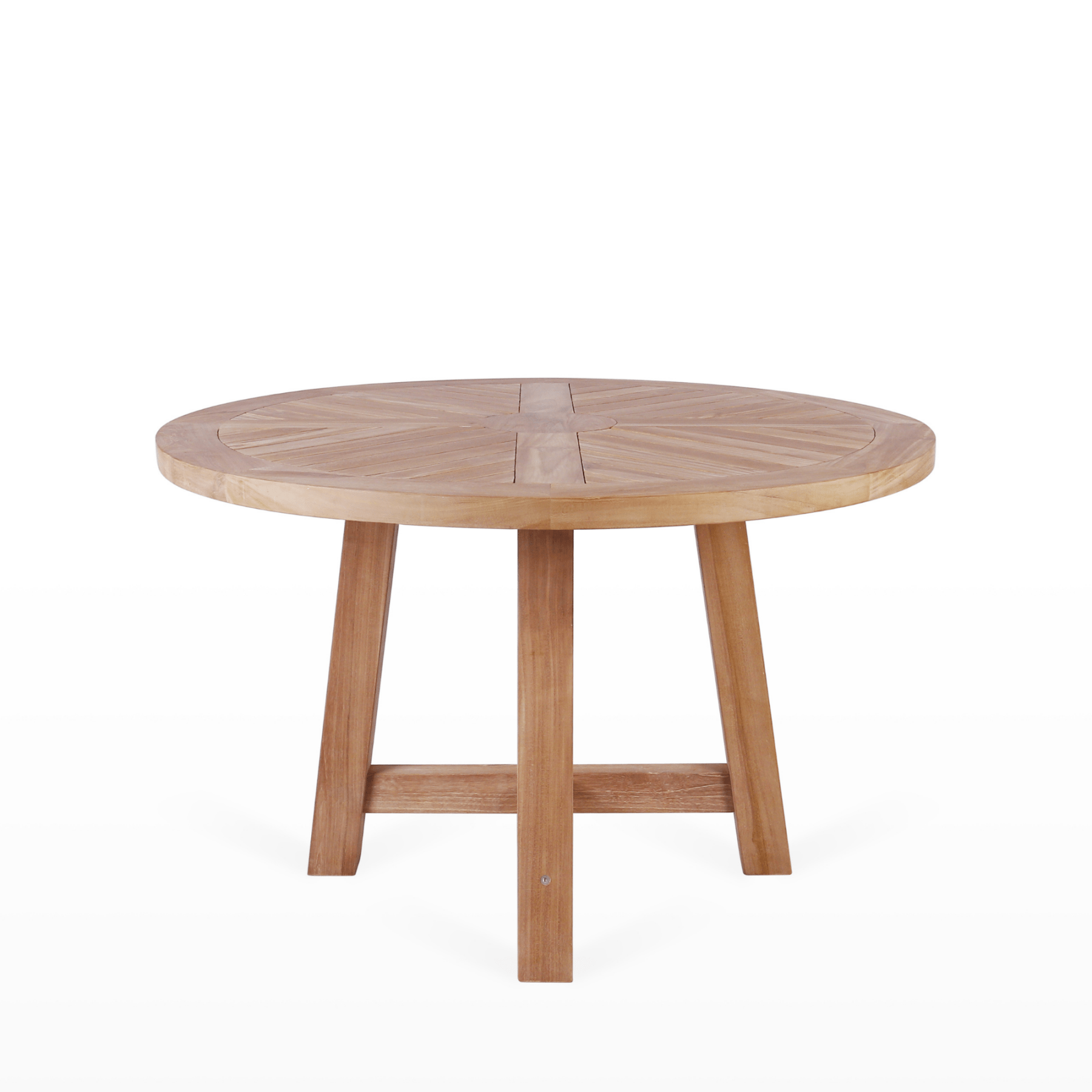 Hawaii 150cm Round Outdoor Teak Dining Table - Lume Outdoor Living