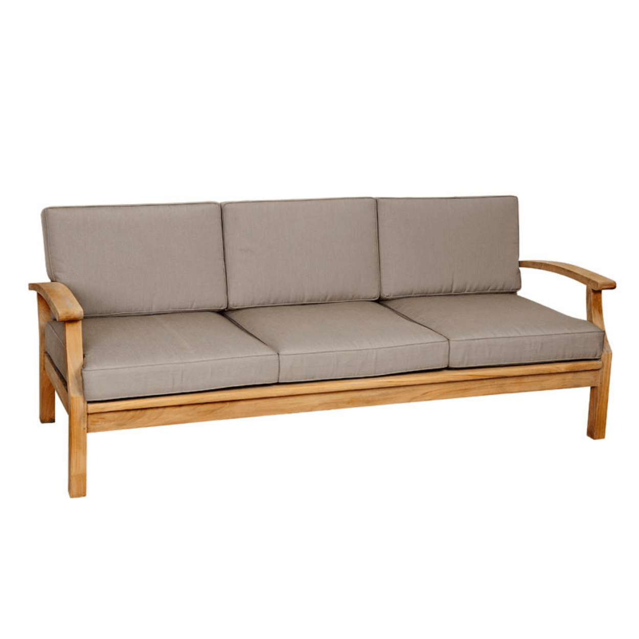 Lombok Teak 3 Seater Outdoor Lounge - Lume Outdoor Living