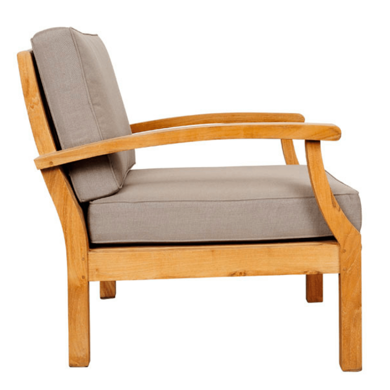 Lombok Teak Outdoor Lounge Armchair - Lume Outdoor Living