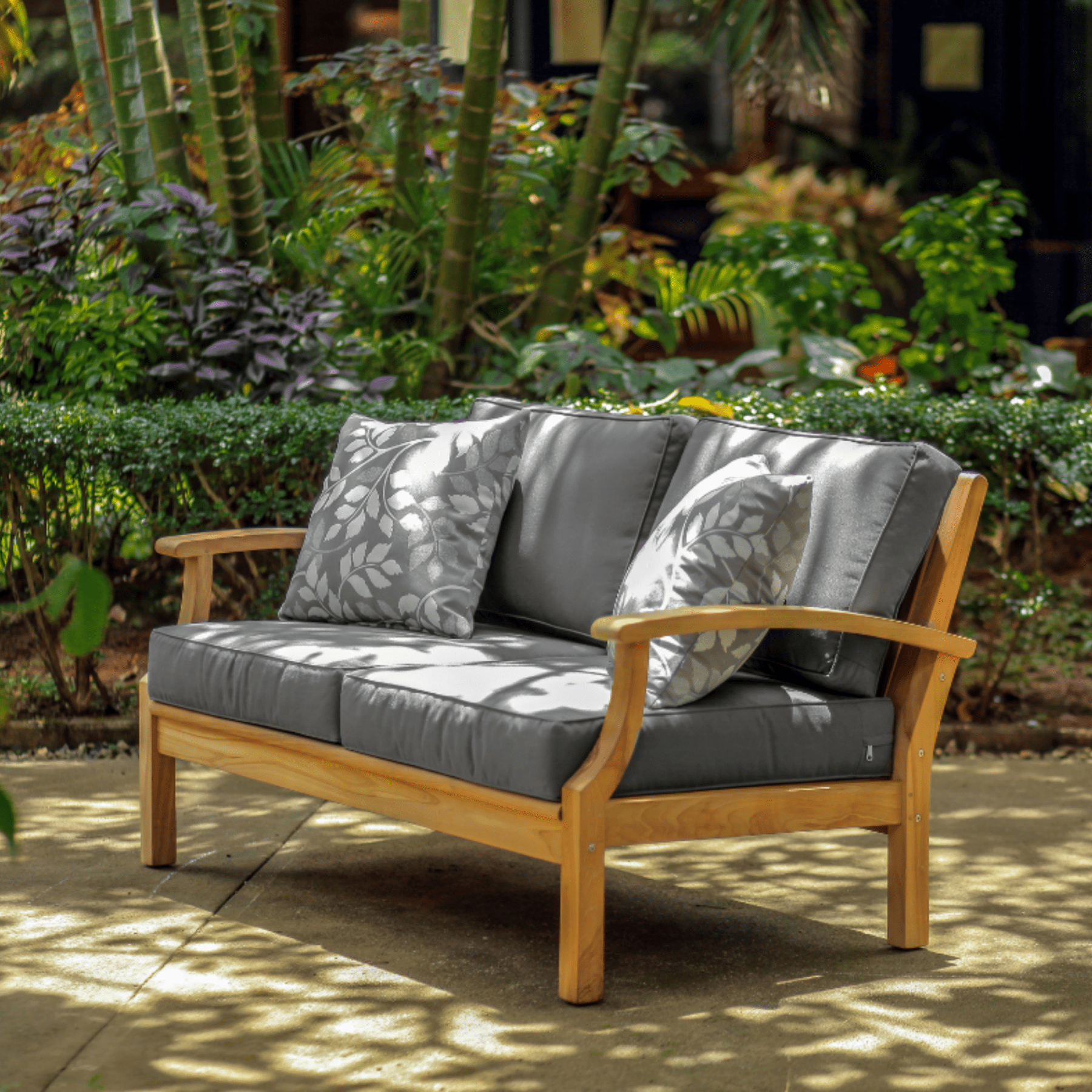 Lombok Teak Twin Outdoor Lounge - Lume Outdoor Living