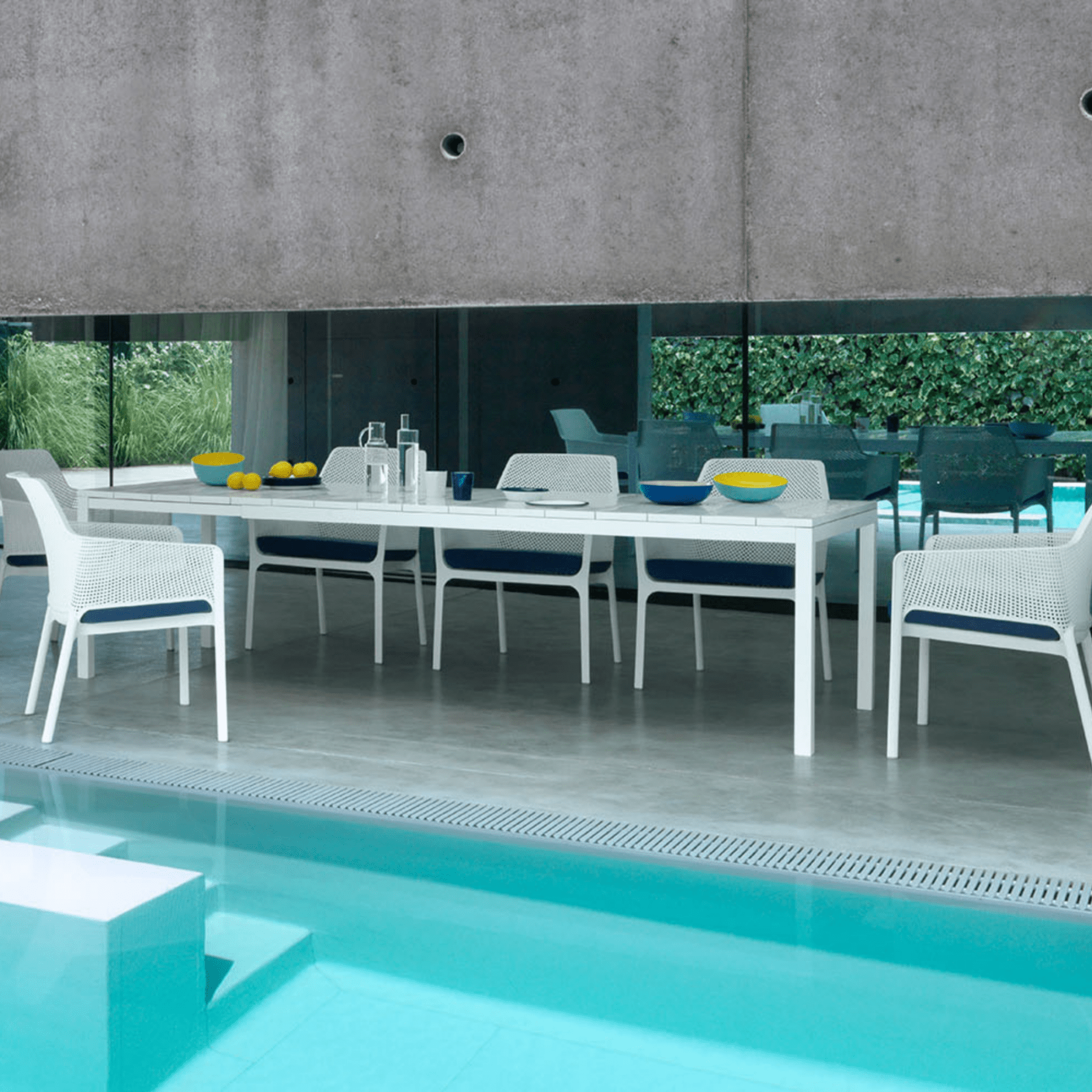 Nardi Rio 140 Mix Extendable Dining Table - Lume Outdoor Living