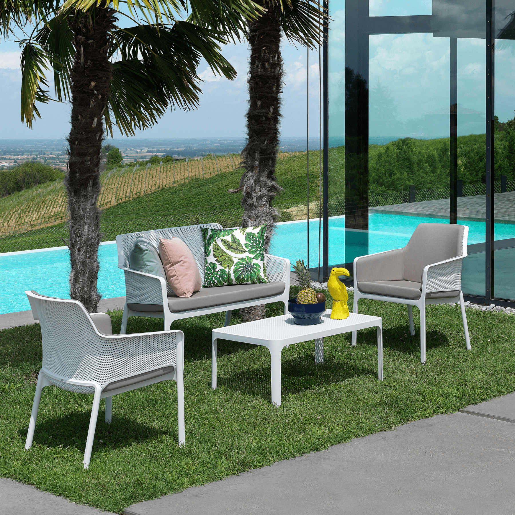 Net Bench by Nardi - Lume Outdoor Living