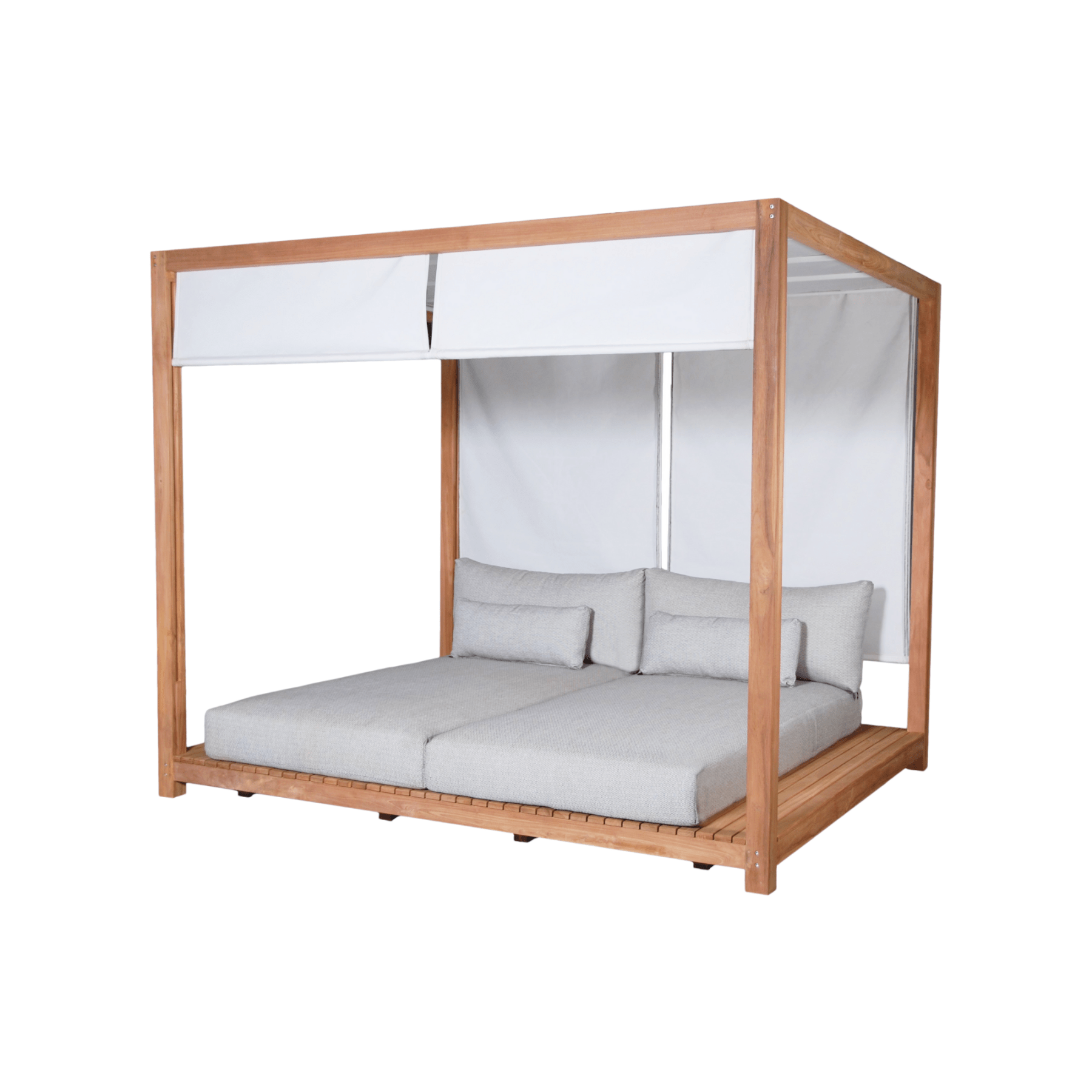 Pierre Daybed with 4 - poster frame and canopy - 2 LEFT!!! - Lume Outdoor Living