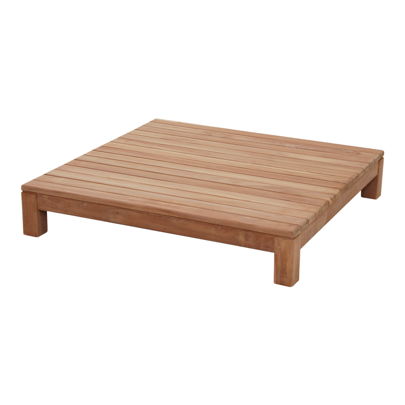 Pierre delux modular outdoor lounge setting with coffee table