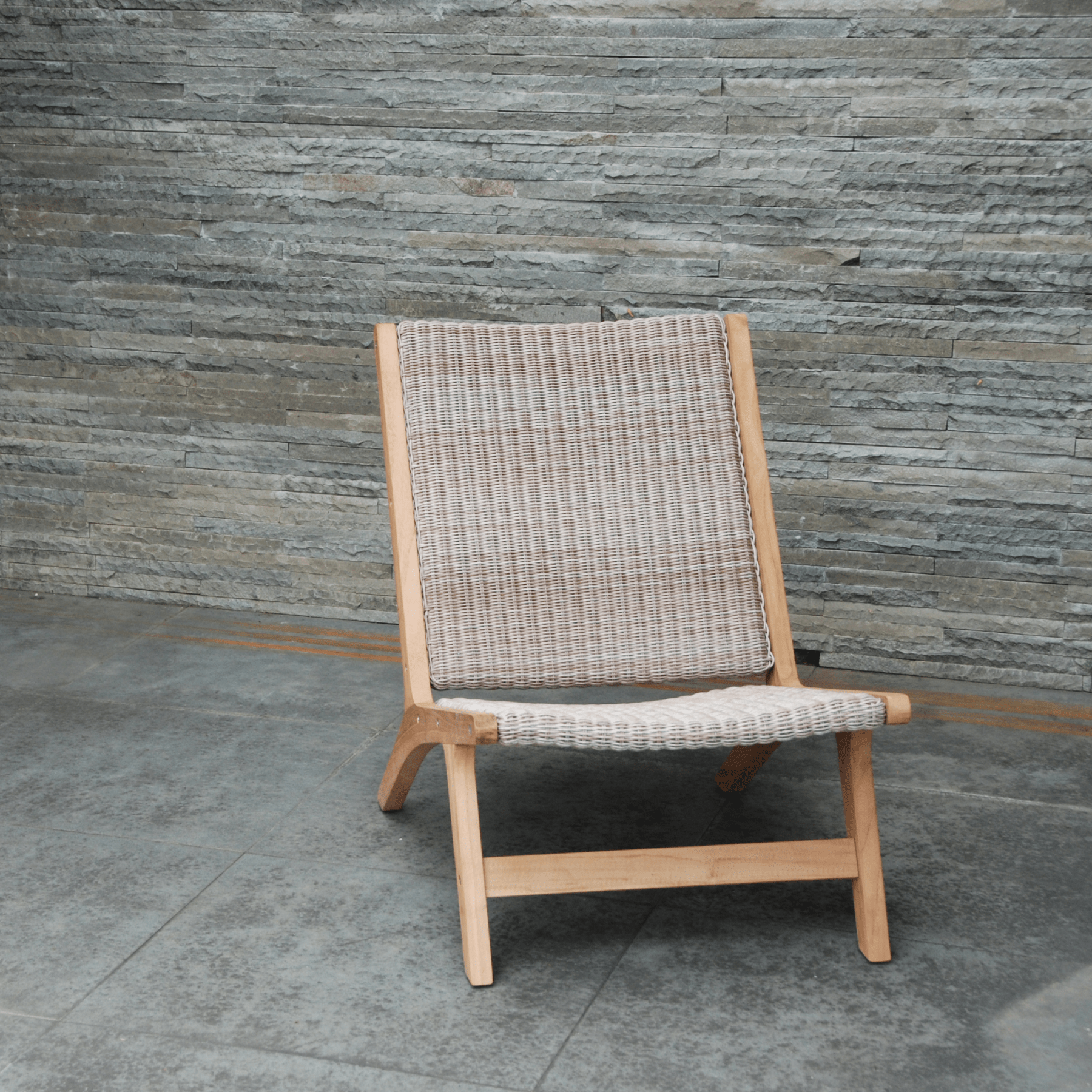 Salem Wicker Low Lounge 3pce Outdoor Setting - Irish Coffee - Lume Outdoor Living