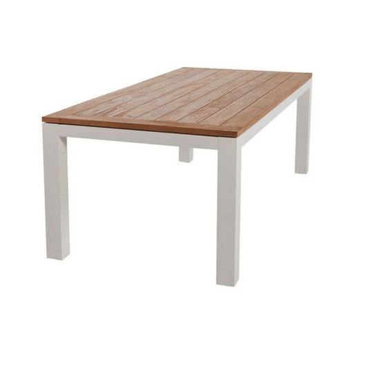 Sense Teak & Aluminium Outdoor Dining Table - Lume Outdoor Living