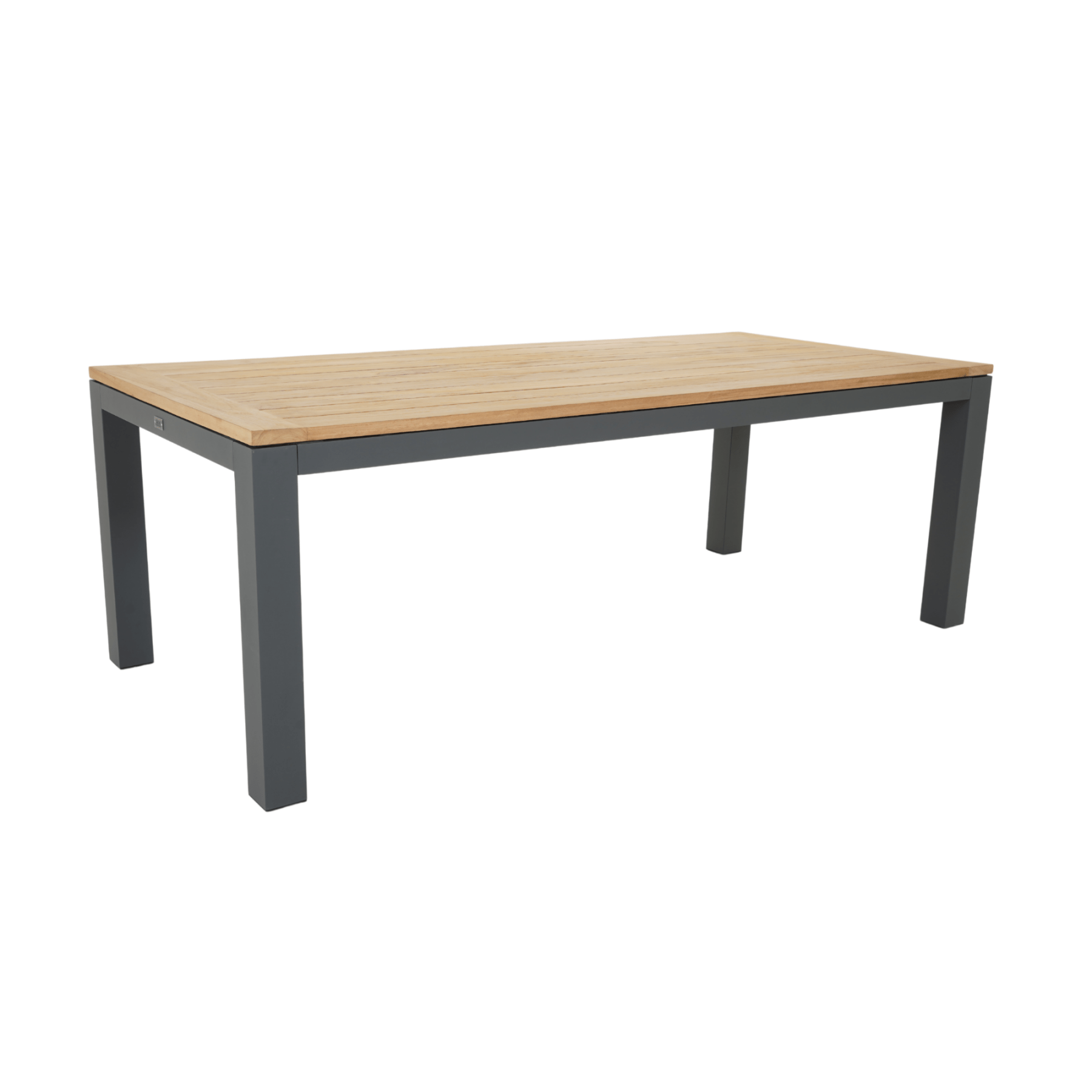 Sense Teak & Aluminium Outdoor Dining Table - Lume Outdoor Living