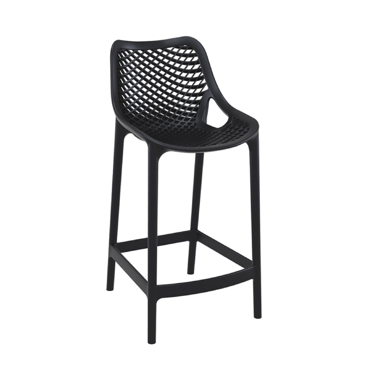 Siesta Air Bar Stool - Commercial Indoor Outdoor Bar Chair - Multiple colour options - Lume Outdoor Living