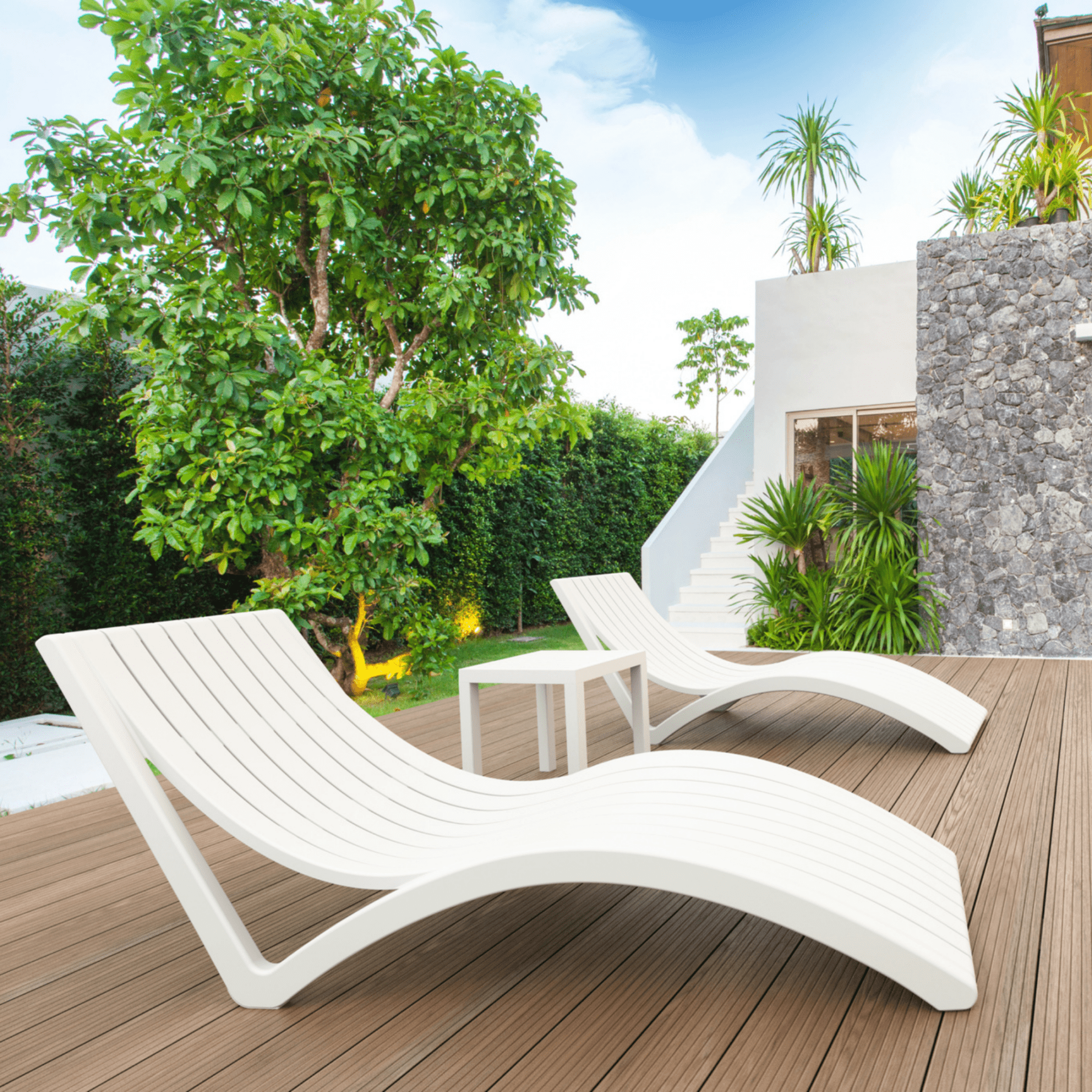 Siesta Slim Sunlounge - Lume Outdoor Living