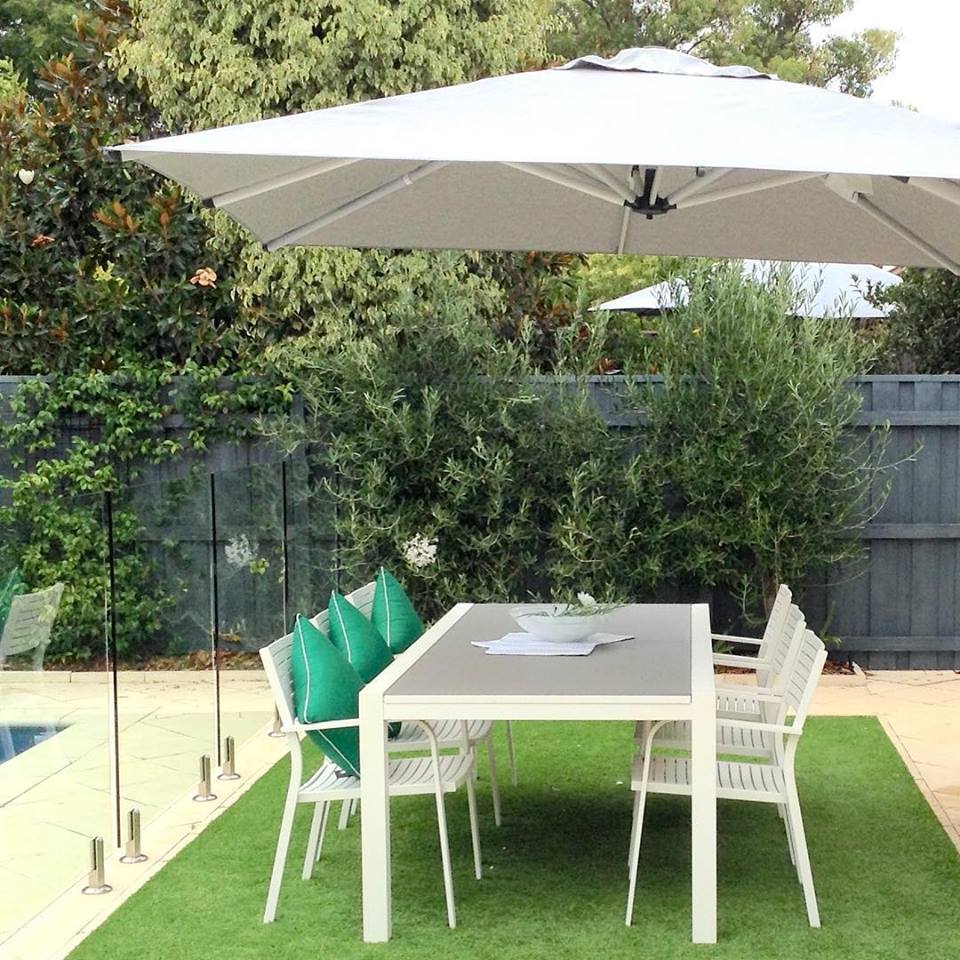 Solarmax Cantilever Umbrella - wind - rated LIMITED STOCK - Lume Outdoor Living