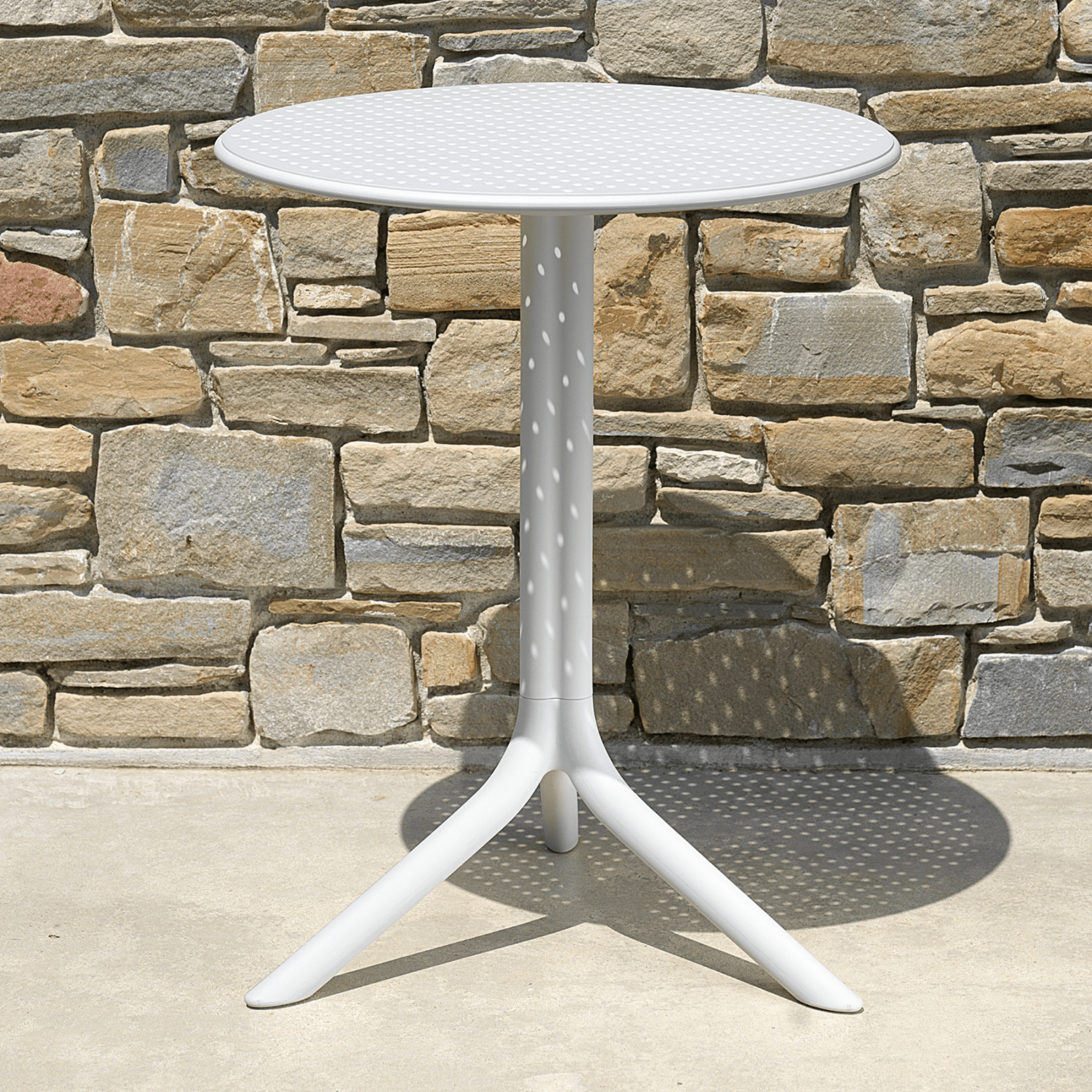 Step 60cm round outdoor dining table by Nardi - Lume Outdoor Living