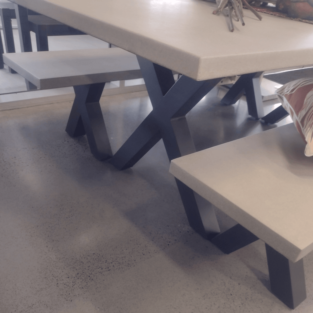 Switch 180cm GRC 3-piece Outdoor Bench Setting