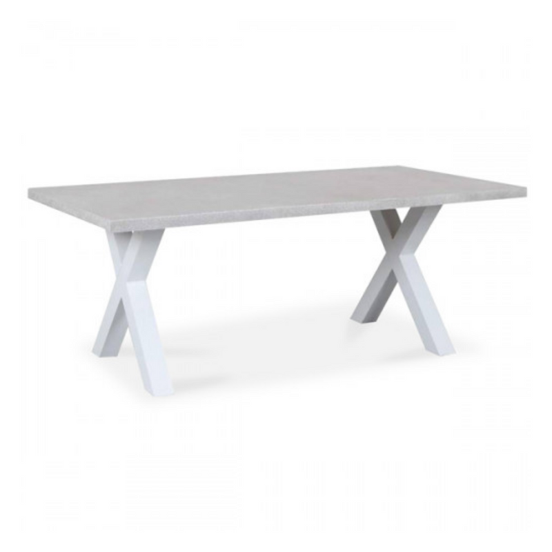 Switch GRC 'industrial' outdoor dining table for 8
