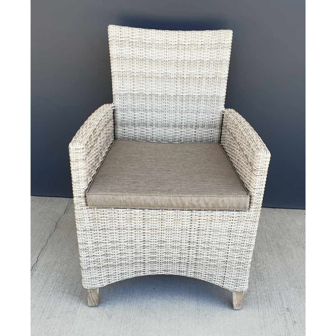 Venice wicker outdoor dining chair - Lume Outdoor Living