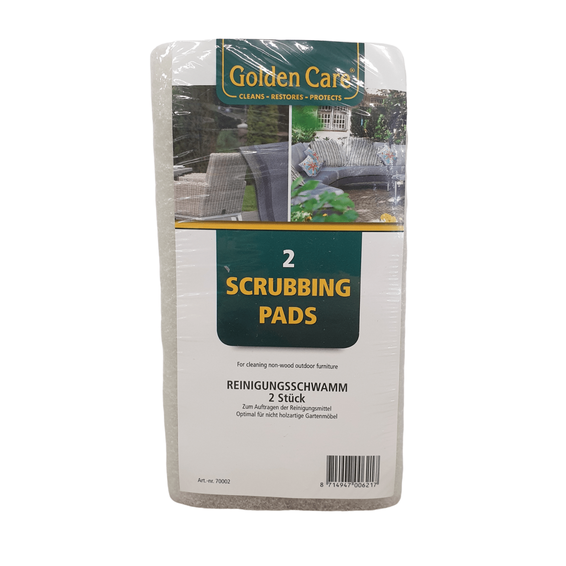 White Scrubbing Pads by Golden Care - Lume Outdoor Living